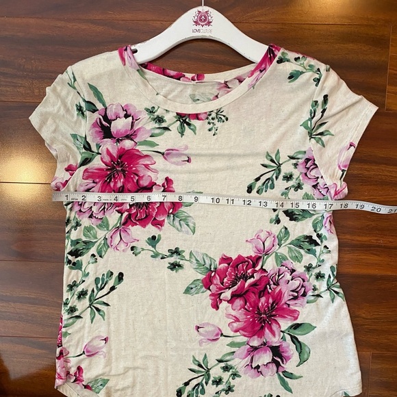 Bombom Floral Print Women's Top size small - Picture 5 of 5